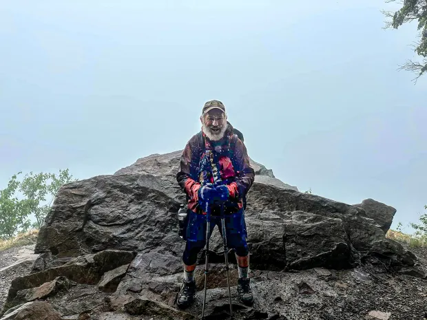 Volunteer firefighter, 9/11 survivor is hiking Appalachian Trail to raise money for those with mental health illnesses. It’s saved his life along the way